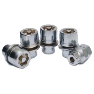 Seguro Tuerca con Cuello y Rondana