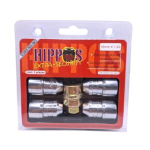 Seguro Tuerca Hippos Cerrada 1 Llave