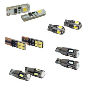 Focos Led de Pellizco T10 con Canbus